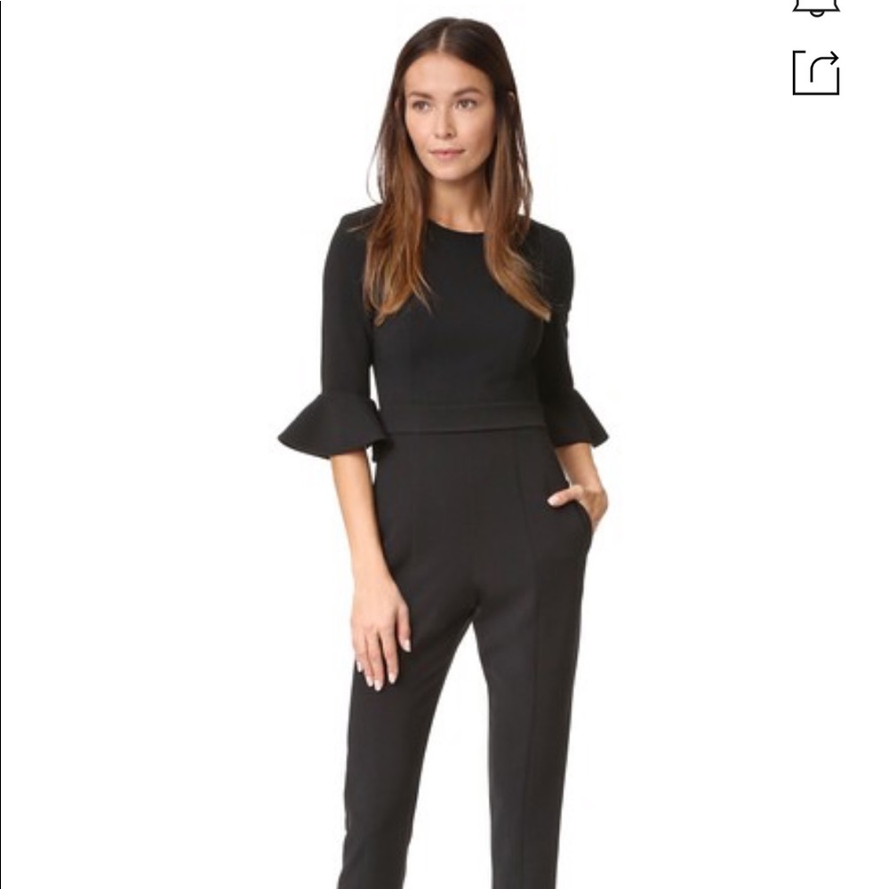 Black halo Brooklyn jumpsuit. Black size 2. NWT